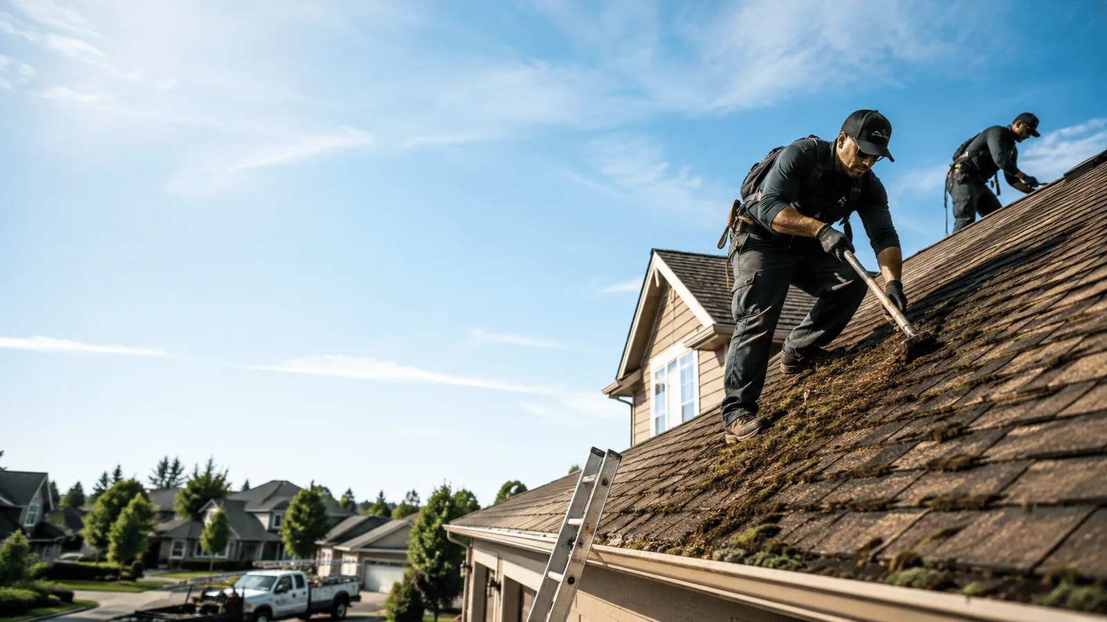 Roof Moss Removal in De Soto, MO near me